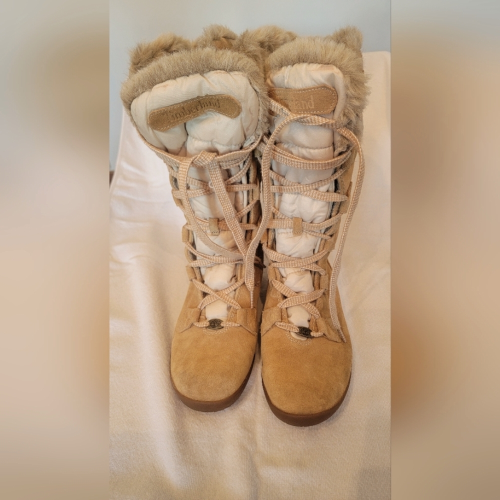 Timberland Lace-Up Rain/Snow Boots